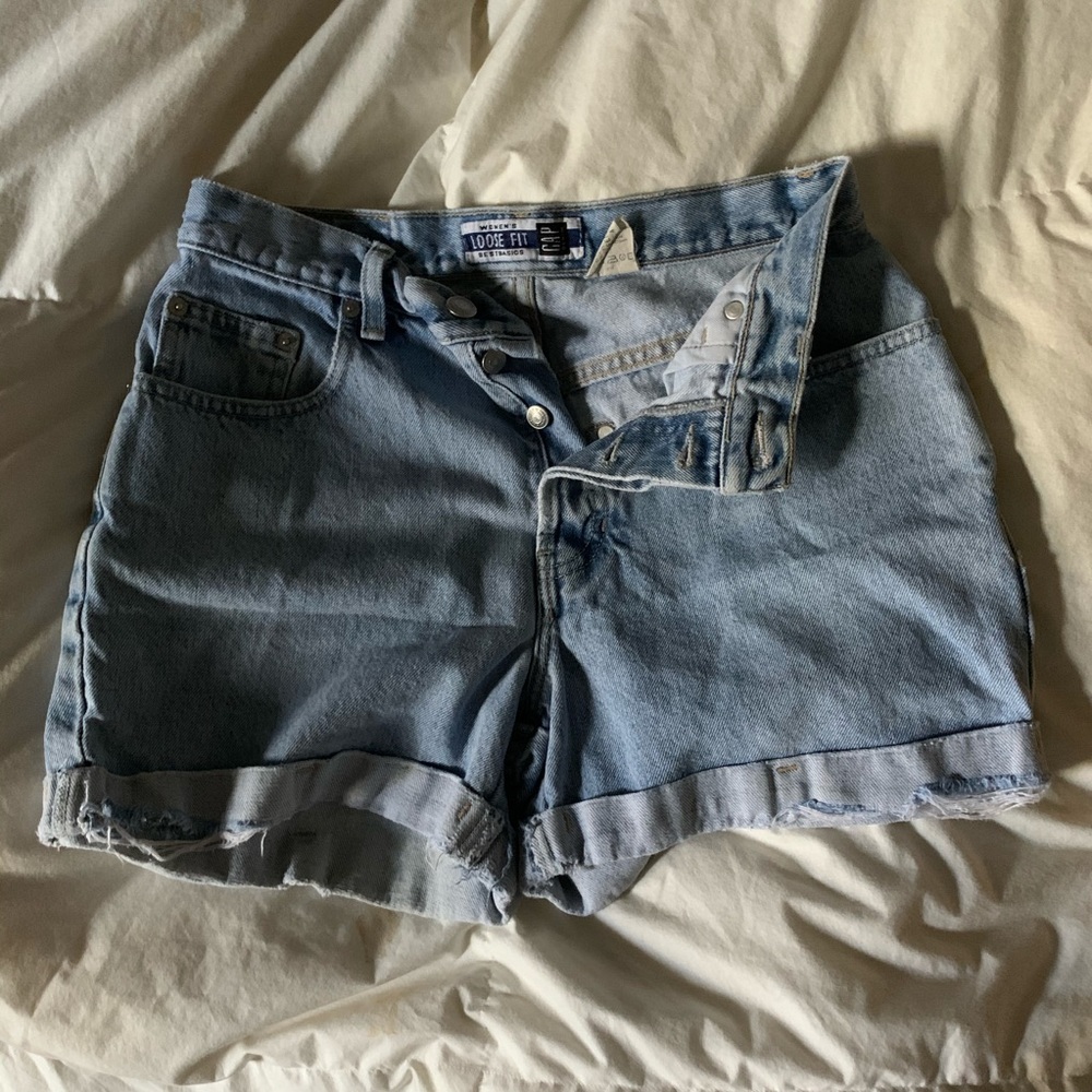 Vintage boyfriend shorts